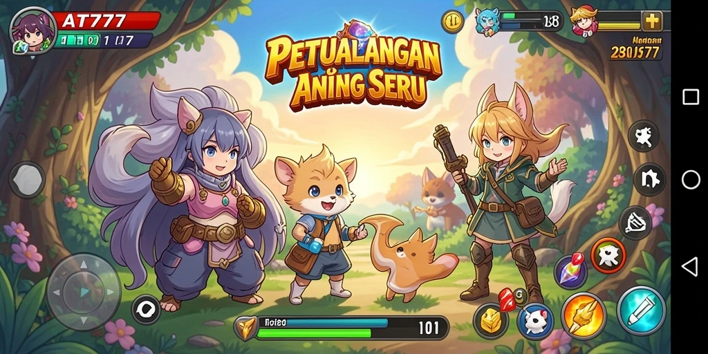 Tampilan gameplay AT777 yang memukau dan penuh aksi.