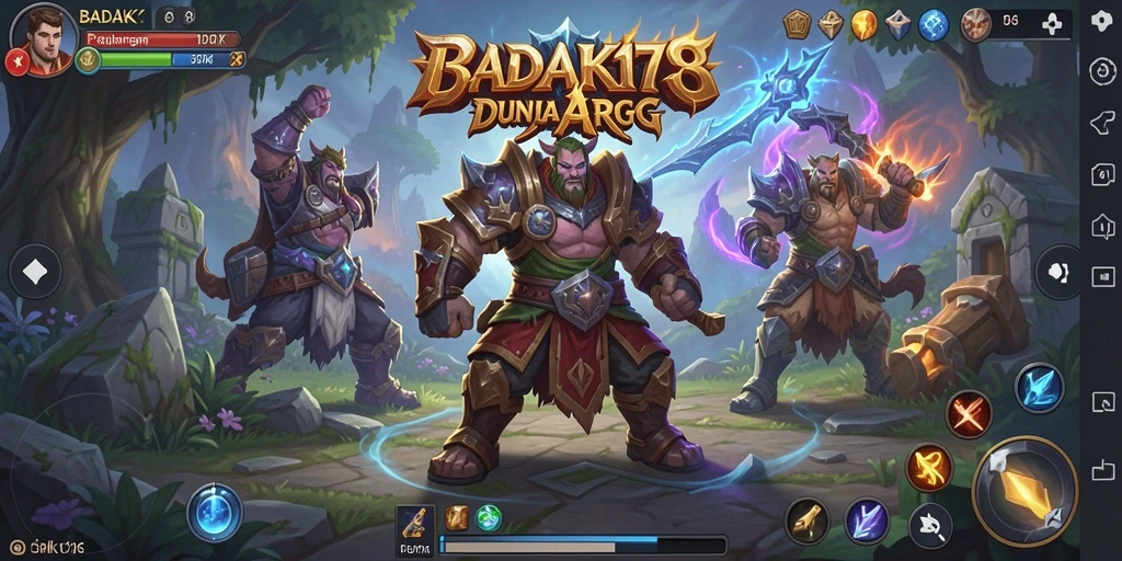 Screenshot gameplay BADAK178 yang menampilkan aksi seru dalam ARPG.