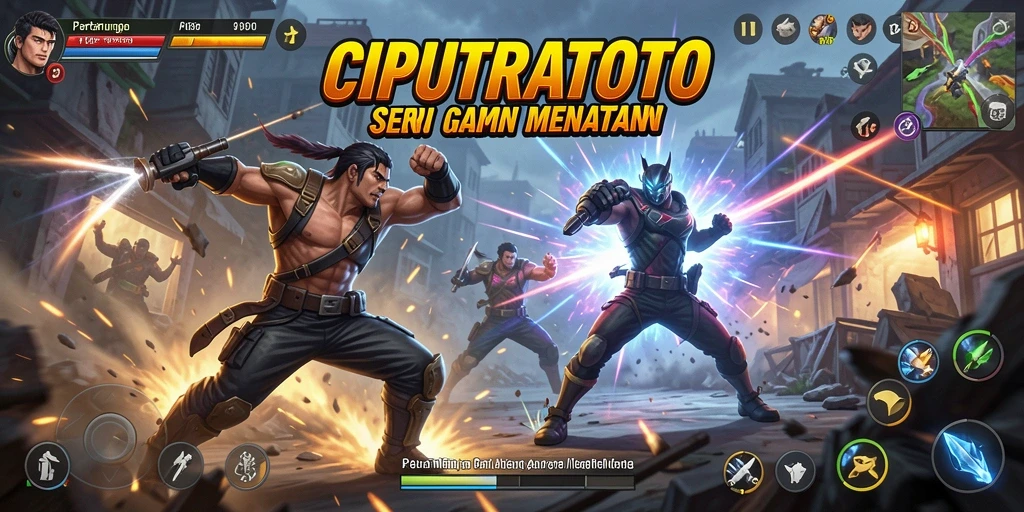 Menampilkan aksi seru dalam gameplay CIPUTRATOTO yang mendebarkan.