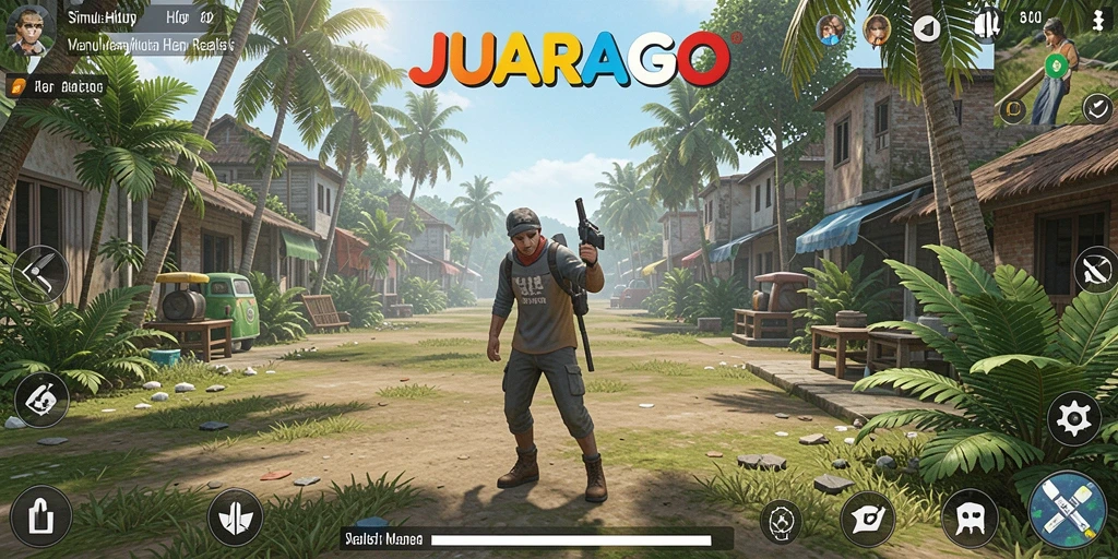 Tampilan menarik gameplay JUARAGO yang seru dan interaktif.
