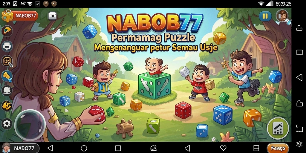 Tampilan seru gameplay NABOB77 yang penuh warna dan tantangan.