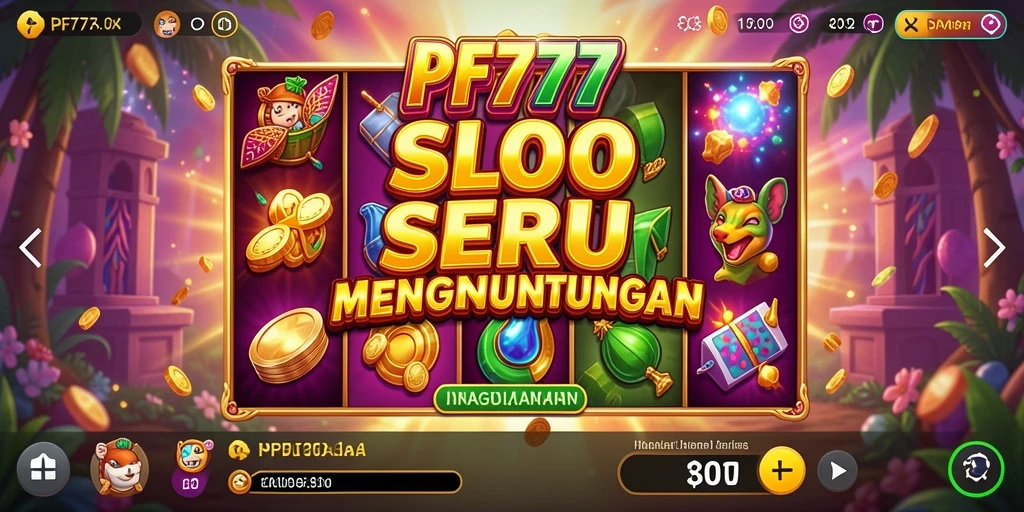 Tampilan menarik dari gameplay PF777 yang seru dan menguntungkan.