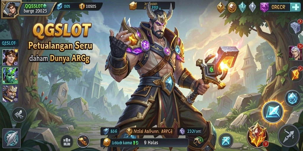 Menampilkan aksi seru dalam petualangan ARPG.