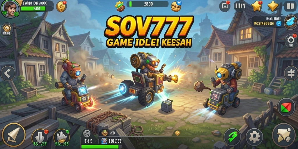Tampilan gameplay SOV777 yang mengasyikkan dan interaktif saat bermain Idle.