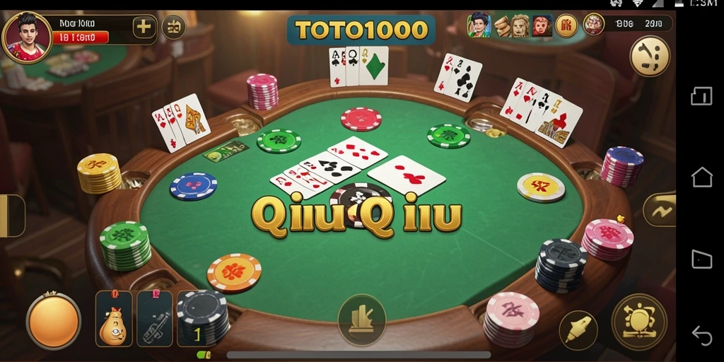 Tampilan gameplay TOTO1000 yang seru dan menantang.