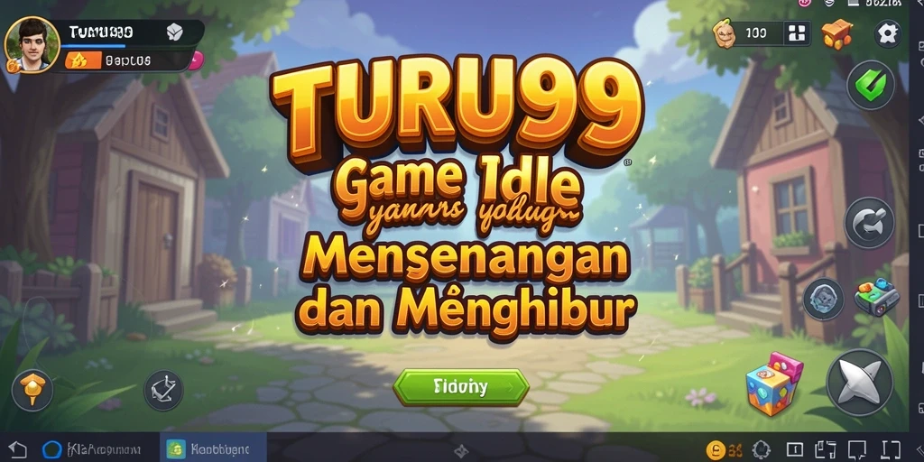 Tangkapan layar utama TURU99 menampilkan gameplay yang santai dan menghibur.