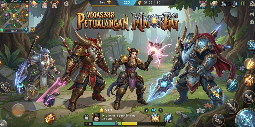 Tampilan gameplay seru dan interaktif di VEGAS338.