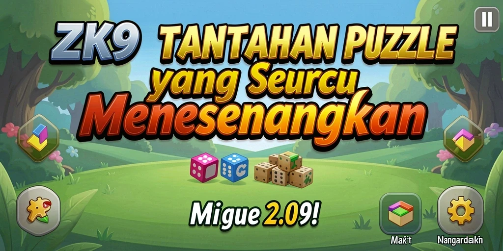 Tangkapan layar menunjukkan gameplay ZK9 yang menantang dan adiktif.