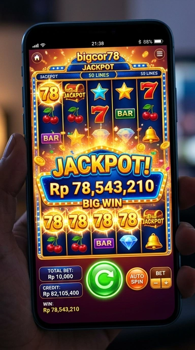 Bigcor78 menampilkan berbagai aplikasi dari kategori hiburan.